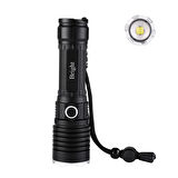 Bright Ght-5761 Xp90 Led 3 Mod Zoomlu Yağmur Suyu Geçirmez Şarjlı El Feneri 26650 Pilli