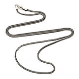 ​925 Ayar Gümüş 2 mm Tilki Kuyruğu 65 Cm Zincir T8439 (599599)