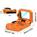 Vism Flipdot Reflex M2 Red Dot Sight - Katlanabilir 22mm Reflex Nişangâh