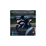 Bt35 Kask Kulaklık Bluetooth 5.0 Motosiklet Interkom Su Geçirmez Kablosuz Kulaklık