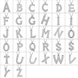 925 Ayar Gümüş Rodyum Kaplama Ş Harfi Kadın Gümüş Kolye T6697 (599599)