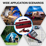 Epilons 12v 2000w Modifiye Sınus İnverter 220v Dijital Göstergeli- Taşınabilir Güç Kaynağı