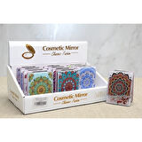 Mandala Desenli Hareketli Sulu El Aynası Alk4581