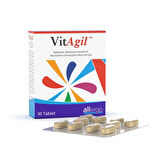 VitAgil Tablet | Multivitamin, Multimineral, Koenzim Q10, Beta-karoten ve Ginseng