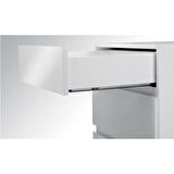 Samet Slidea Frenli Siyah Mandallı 500Mm 18Mm Tk