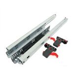 SAMET SMART SLİDE 40 CM TAM AÇILIM FRENLİ RAY MANDAL DAHİL