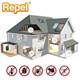 Repel RF 200 V2 Ultrasonik Fare Kovucu ve Haşere Cihazı (2'li Paket)