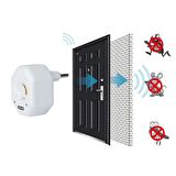 Repel RF 200 V2 Ultrasonik Fare Kovucu ve Haşere Cihazı (2'li Paket)