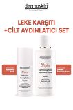 Dermoskin Leke Karşıtı Set-Arbutin Krem+Aydınlatıcı Tonik