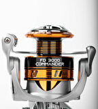 Alesta Commander FD-830 3000lik 7+1 Metal Kafa Olta Makinesi