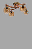 WESTON 4 LÜ NATUREL BAL CAMLI PLOFONYER AVİZE