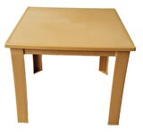 Çocuk Masası Plastik Teak H40 1-3 Yaş İçin