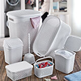 Smartware Katre 7 Parça Beyaz Çeyiz Seti