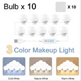 SGE TEKNOLOJİ10 LED AMPUL AYARLANABİLİR MAKYAJ AYNA IŞIĞI