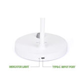 WellHise WD-6075 Dimmerli Led Ayarlanabilir Kablosuz Type-C Şarjlı Masa Lambası 