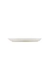 Skallop 2 Parça 28x19 cm Kayık Tabak Seti Krem