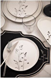 KUTAHYA PORSELEN 26 PRC YMT BONE BNVFR26YT401267712 V-FORM DINNER