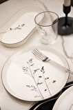 KUTAHYA PORSELEN 26 PRC YMT BONE BNVFR26YT401267712 V-FORM DINNER