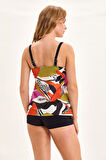 Argento Şortlu Tankini Takımı 0063-2059 