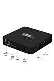 Vision PRO 6K Android TV Box Medya Oynatıcı - Sesli Komut Bluetooth Wi-Fi  4 GB Ram 64 GB Hafıza