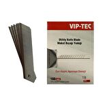 Vıp-Tec Maket Bıçağı ( Falçata ) Yedeği 18 Mm ( Büyük ) VT875000 10'LU