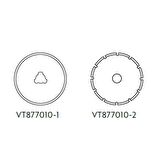 VIP-TEC 28mm Yuvarlak Düz Kesim Bıçağı Yerli Üretim