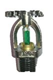 UL DİK UP TİP YANGIN SPRİNKLER KROM 93 C YEŞİL 1/2 SR