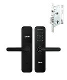 DESi QUiC Q005 Akıllı Kilit ve Mekanik Kale Kilit - Uygulama-Parmak İzi-Tuş Takımı-Kart Okuyucu 