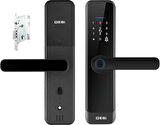 DESi QUiC Q015 Akıllı Kilit ve Kale Otomatik Kilitlenen Mekanik Kilit OS/Android Uyumlu - Parmak İzi -Tuş Takımı - Kart Okuyucu 