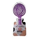 Lionesse Yuvarlak Maze Brush Saç Fırçası Mor