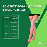 Aktif Dolaşım Destek Dizliği -L- Yüksek Kalite Elastik Spor Dizliği