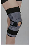Patella ve ligament destekli dizlik gri (standart)