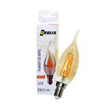 Orbus Rustik Kıvrık Orb-TA3 4W AMBER E14 300Lm