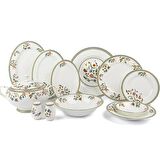 MİKASA MOOR Blossom Porselen 74 Parça Yemek Seti 367169