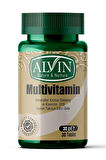 Multivitamin (Kırmızı Ginseng ve Koenzim Q10 İçeren) Takviye Edici Gıda, 30 Tablet