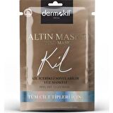Dermokil Soyulabilir Kil İçerikli Gold Maske 15 ml