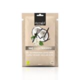 DERMOKİL Vegan Kuru ve Mat Saçlar için Kil ve Hindistan Cevizi Yağı Doğal Saç Maskesi 35 ml