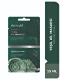 Dermokil Peeling Etkili Yeşil Kil Maske 15ml