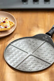 Emsan Rosa Granit Waffle Tavası 26 cm