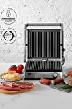 Karaca Biogranit Izgara Ve Tost Makinesi Inox 2000w Paslanmaz Çelik