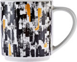 Karaca Nigrum 5 Parça Standlı Porselen Kupa/Mug Seti 4x320 ml