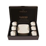Karaca Nazende 6 Kişilik Kahve Fincanı Takımı 80 ml