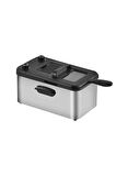 Inox Yağ Filtreli Zamanlayıcılı Fritöz XL 3,2L