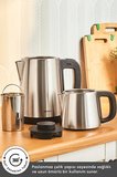 Karaca Çelik Elektrikli Çaycı Çaycı 1.8 Litre Geniş Hazneli Kettle Gizli Rezistanslı