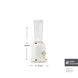 Karaca Retro Personal Kişisel Smoothie Blender Cream