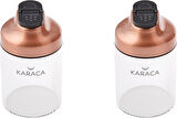 Karaca Dimple Copper Tuzluk Ve Biberlik 150 Ml