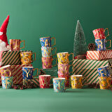 Karaca Flower N Harfli Kupa 350 Ml