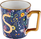 Karaca Flower S Harfli Kupa 350 Ml