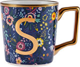 Karaca Flower S Harfli Kupa 350 Ml