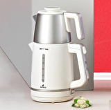 Karaca Berry Tea Xl 2in1 Çelik Demlikli Çay Makinesi Ve Kettle Mulberry